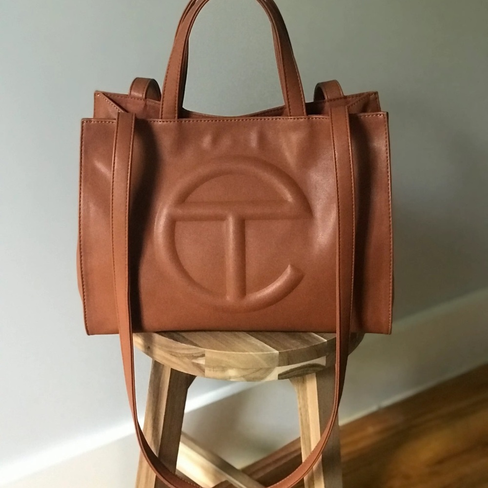 BRAND NEW LARGE TAN TELFAR